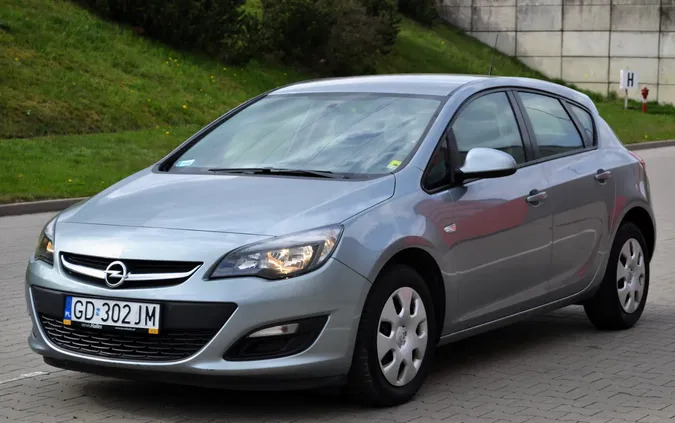 samochody osobowe Opel Astra cena 29999 przebieg: 116000, rok produkcji 2014 z Gdańsk